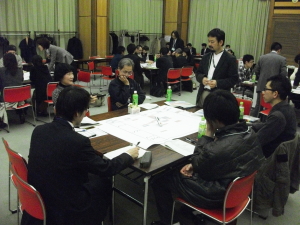写真：第4回えべつ市民会議「まちづくり部会」の様子