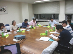 写真:第9回えべつ未来市民会議「環境・文化部会」の様子