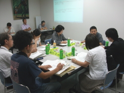 写真:第9回えべつ未来市民会議「まちづくり部会」の様子