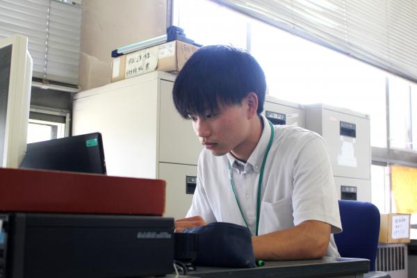 実習生木南さん