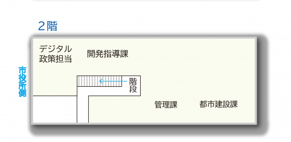 別館2階案内図