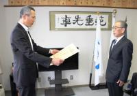危険業務従事者叙勲　佐藤さん