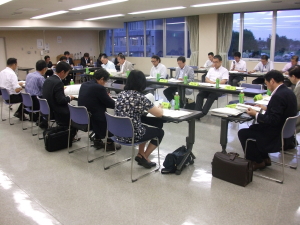 写真：第7回行政審議会の様子その2