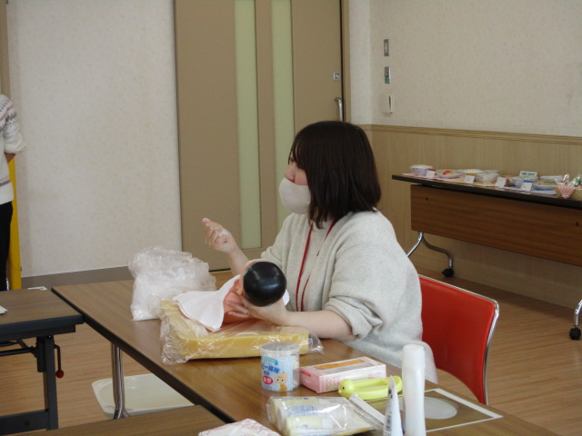 実習の様子①