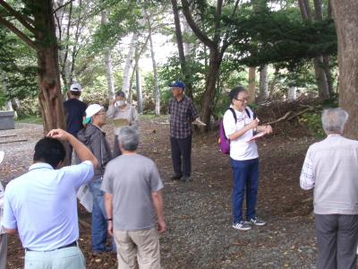 資料を解説する大原先生