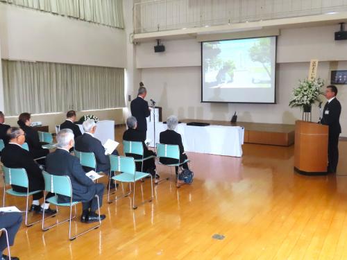 慰霊祭の様子