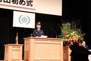 令和8年江別市消防出初め式3