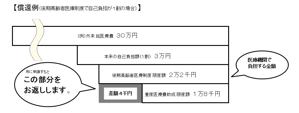 重度償還イメージ