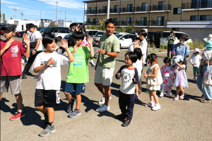 ココルクえべつでこども盆踊りが開催　①盆踊り